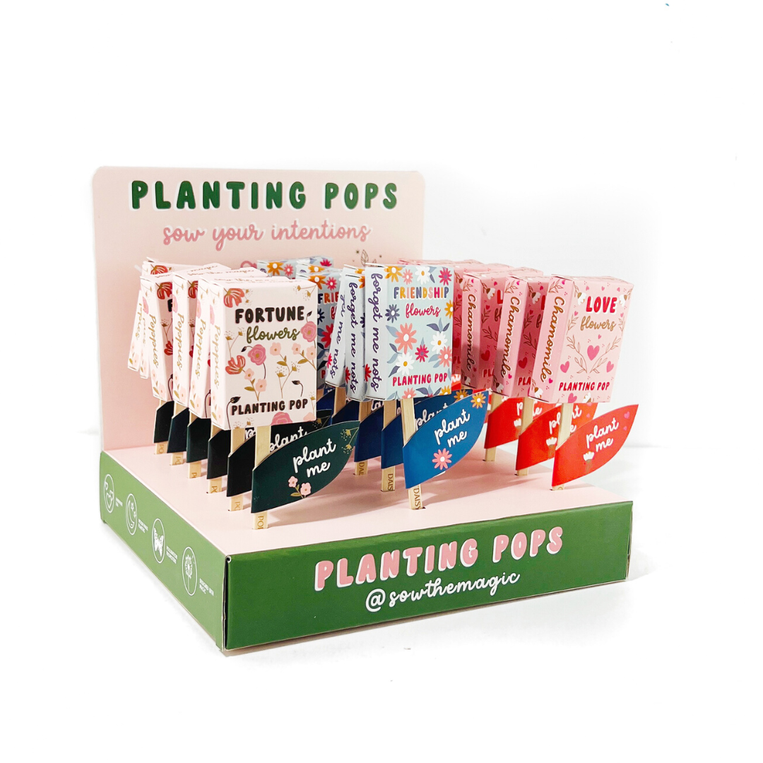 Gift Seed Planting Pop: Flowers