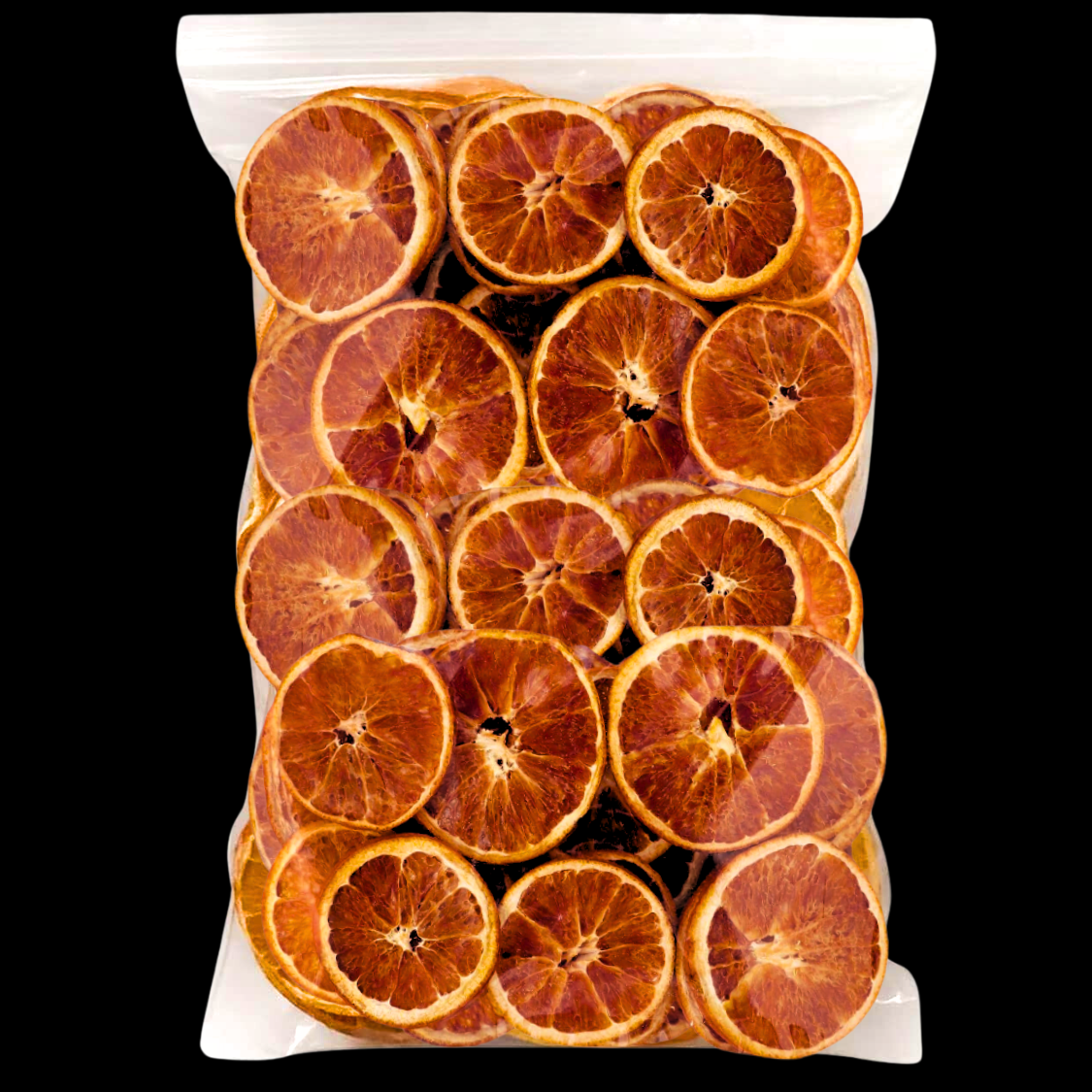 1 POUND – Dehydrated Blood Orange Slices (Approx. 250 Slices): 1 POUND BOX