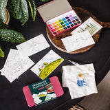 Italian Fields watercolor painting kit