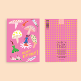 FUN WITH FUNGI - Birthday Card