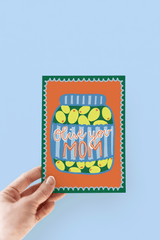 Olive You Mom Mother's Day Greeting Card