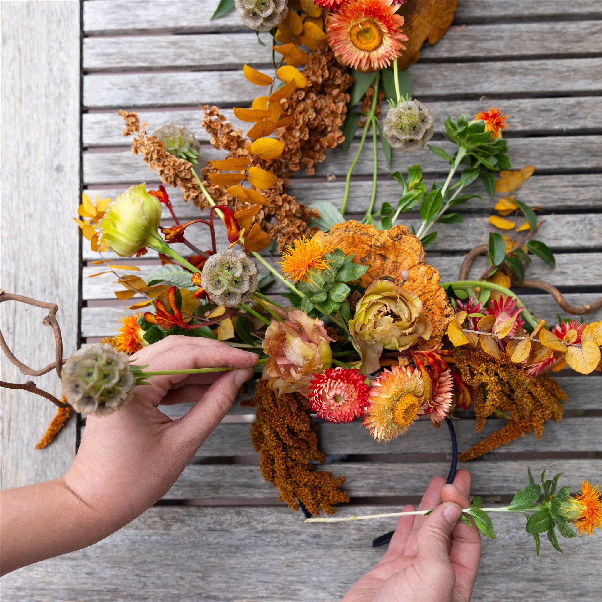 Workshop: Harvest Moon Floral Crowns – Native Flower Company