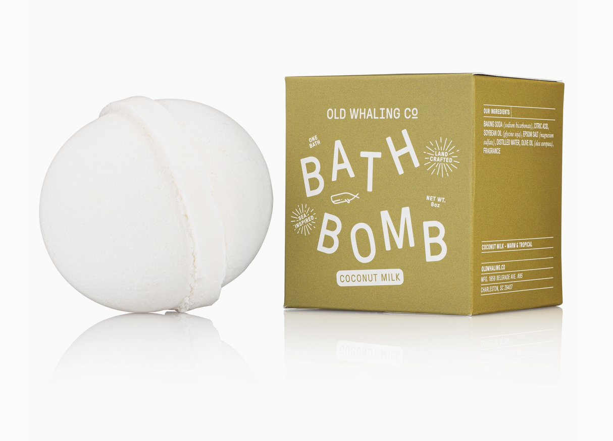 Coconut Milk Bath-bomb