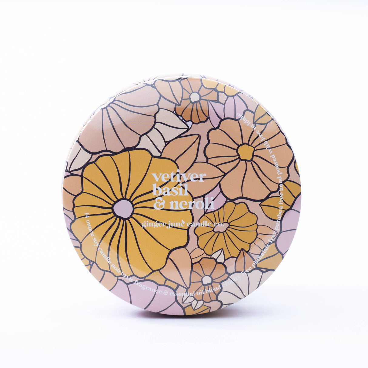 Vetiver + Basil + Neroli Candle