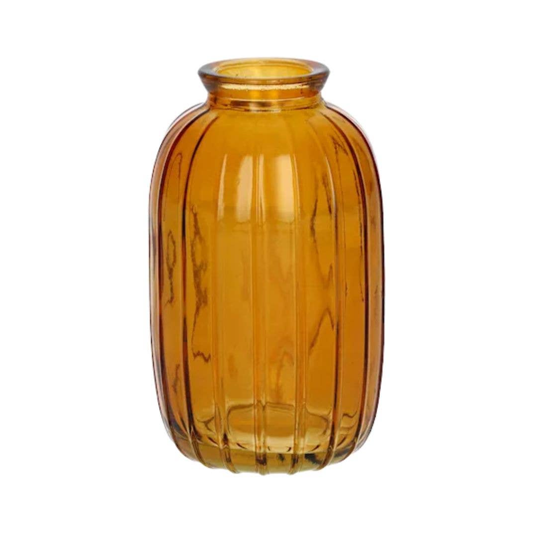 Fles Carmen Transparant Oker Medium 12cm