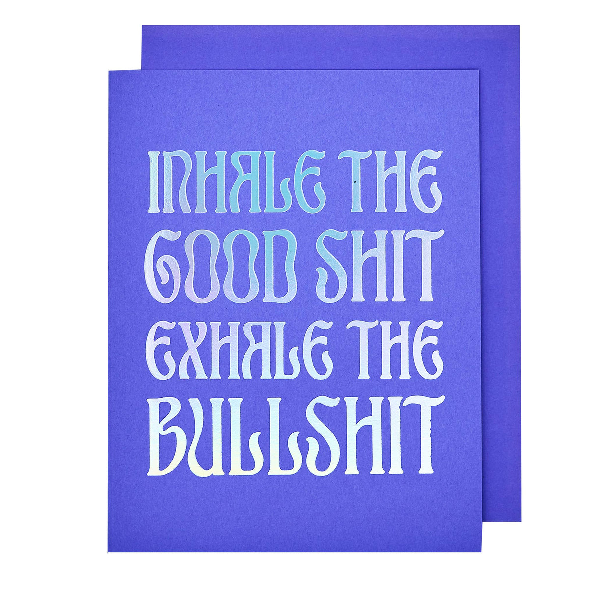 Inhale Exhale Friendship Card