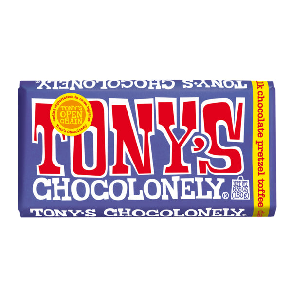 Tony's Chocolonely Dark Milk Chocolate Pretzel