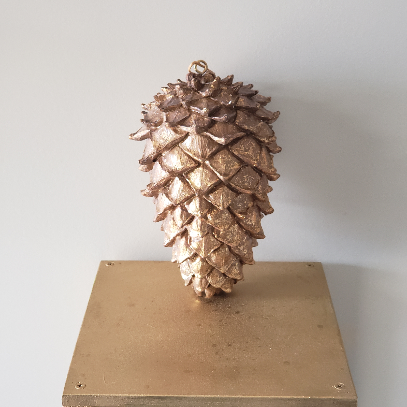 Gold Decorative Pine Cone
